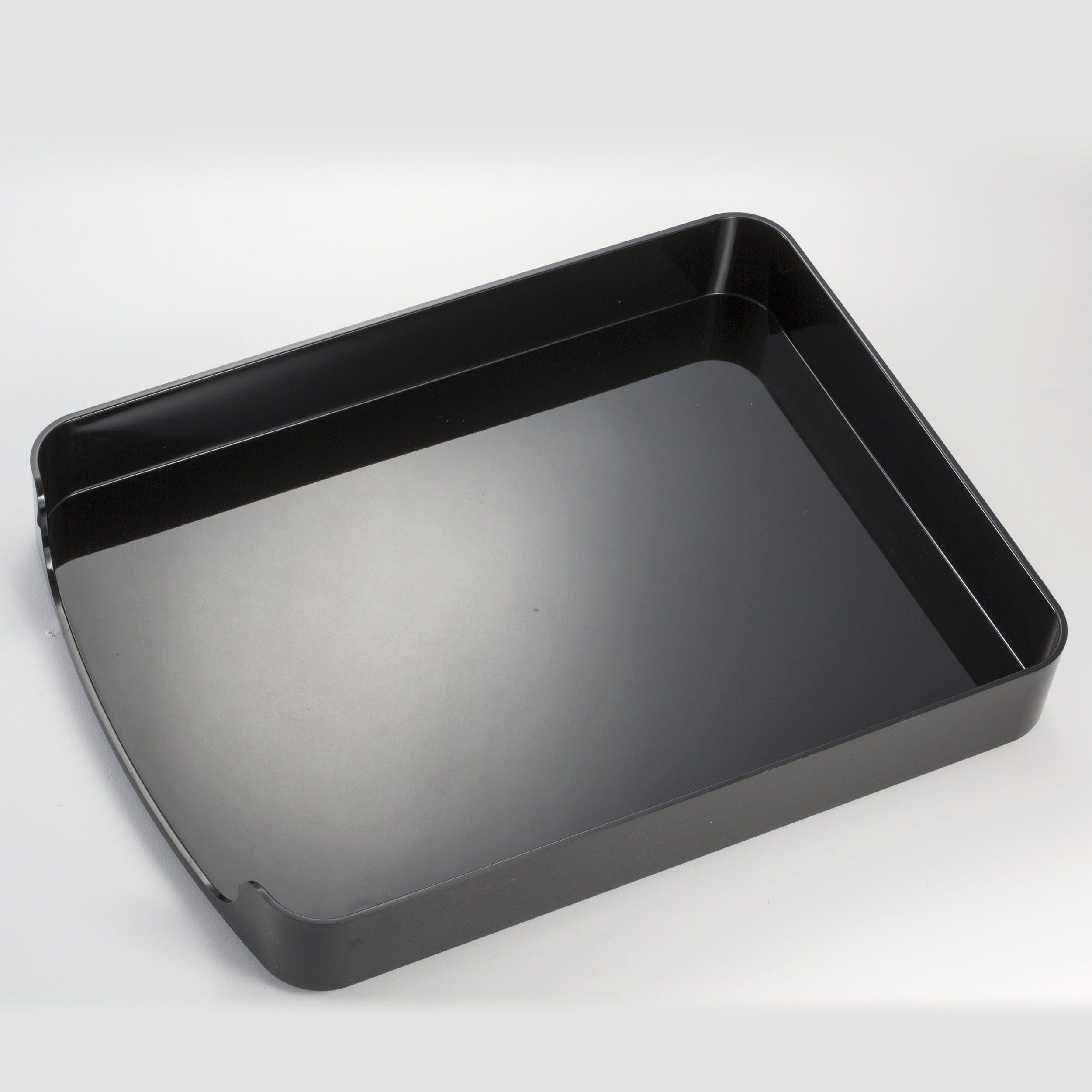 Officemate 2200 Series Executive Letter Tray, Front Load, Black (22232) - Image 5