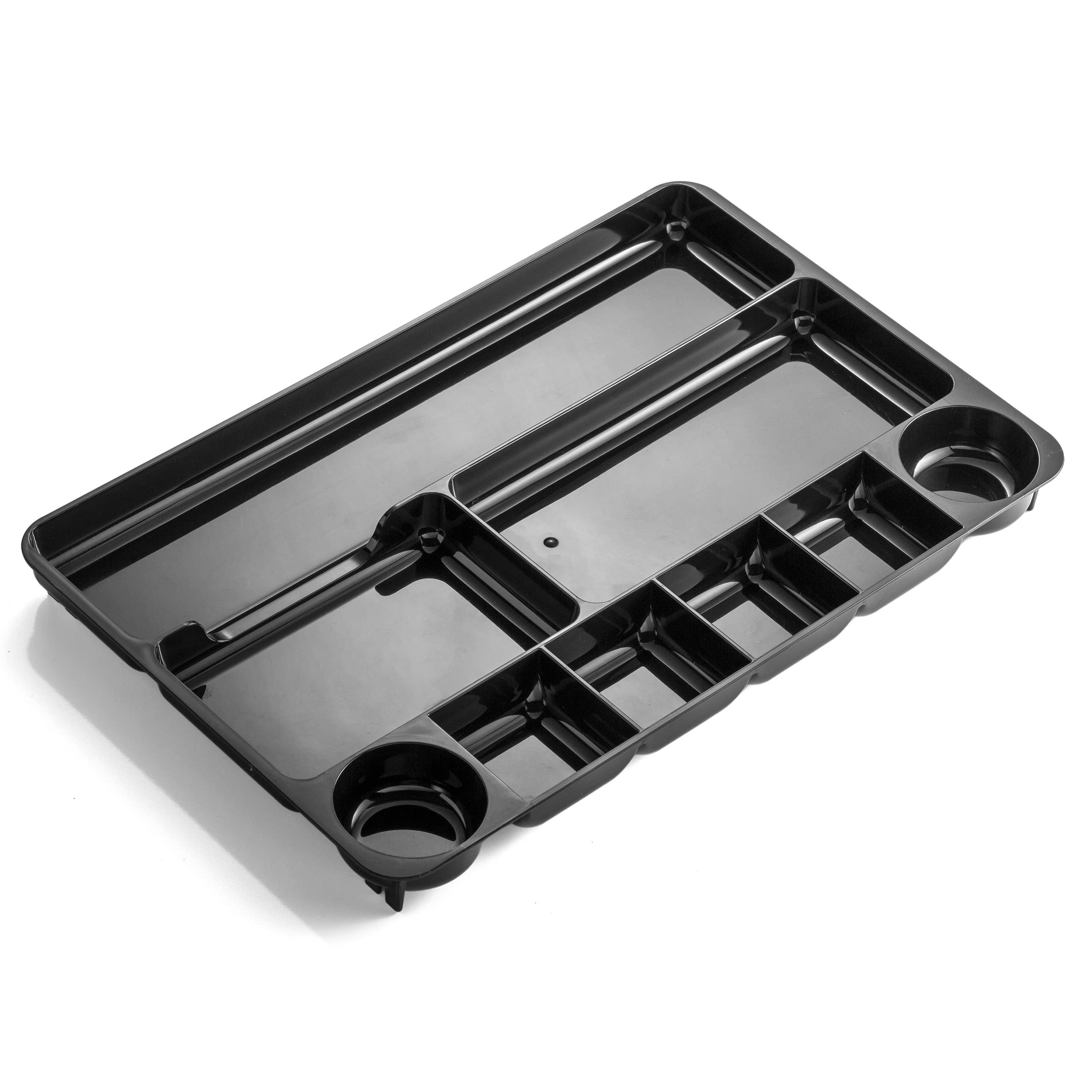 Officemate 9 Compartment Drawer Tray, Black (21302) - Image 3