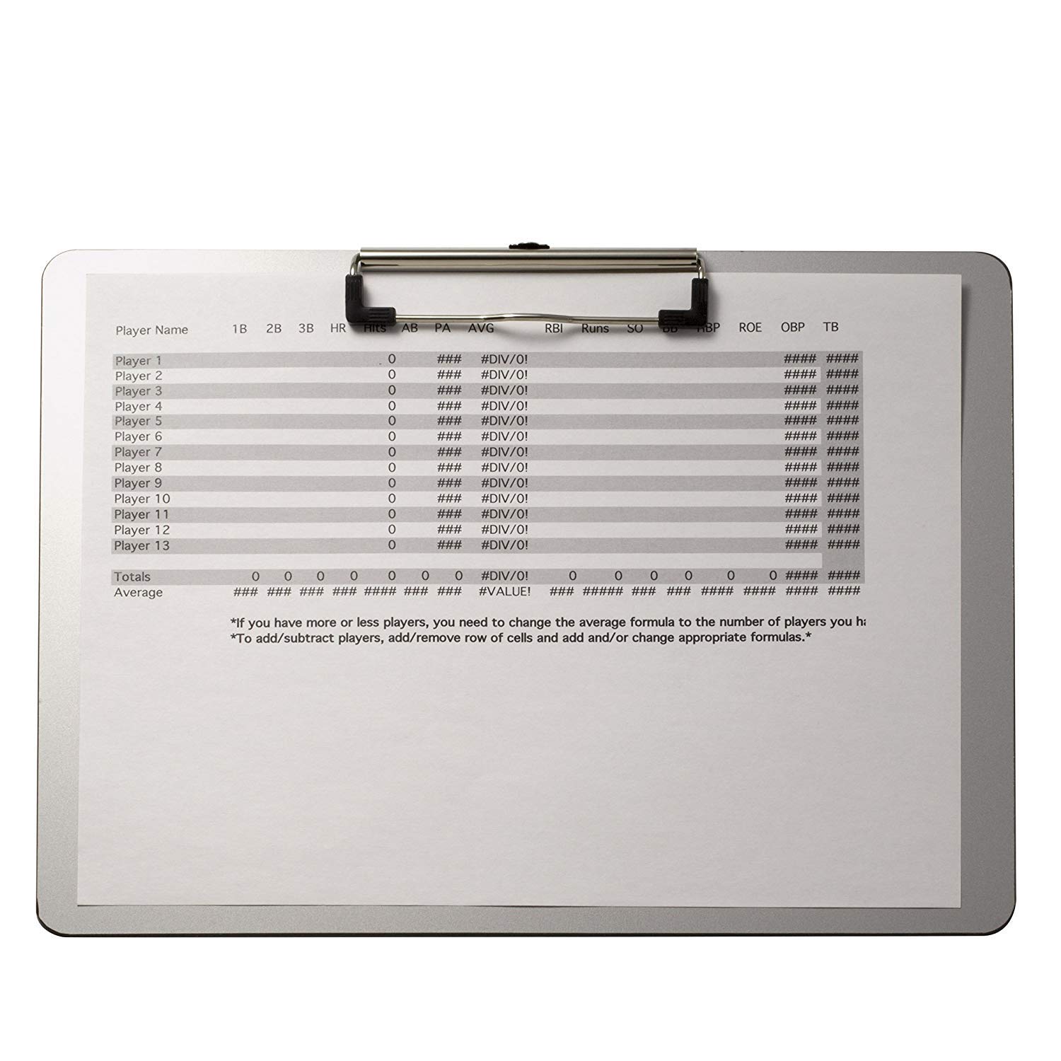 Officemate Aluminum Coated Plastic Clipboard, Landscape Size, 11 x 8.5, Low Profile Clip, Silver (83028) - Image 3