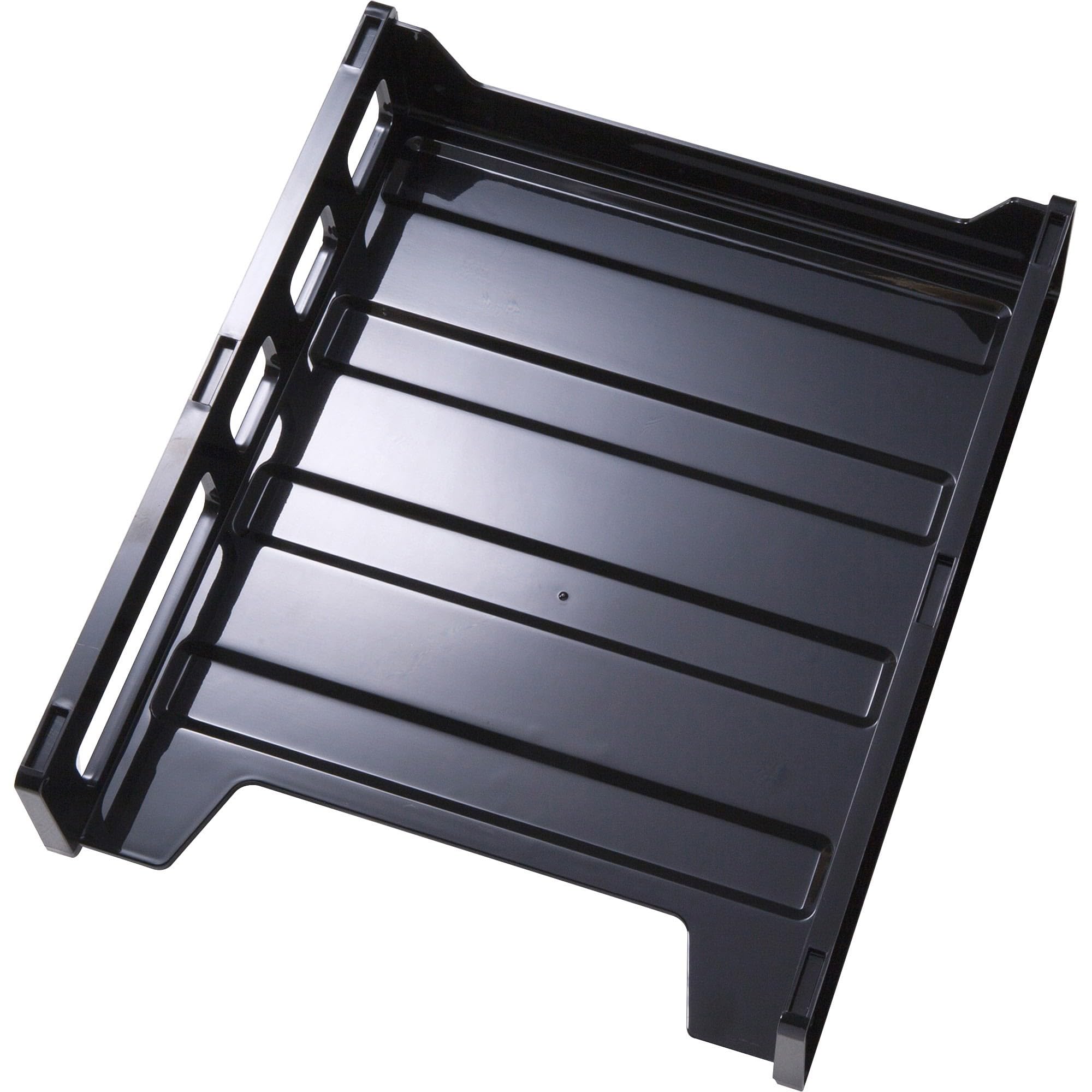 Officemate Front Load Stacking Tray, Letter Size, Black, 1 Tray (21032) - Image 5