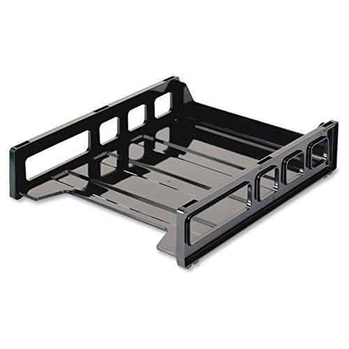 Officemate Front Load Stacking Tray, Letter Size, Black, 1 Tray (21032) - Image 7