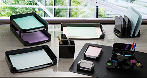 Officemate Heavy-Weight Hanging Wall File (22382), Black - Image 3