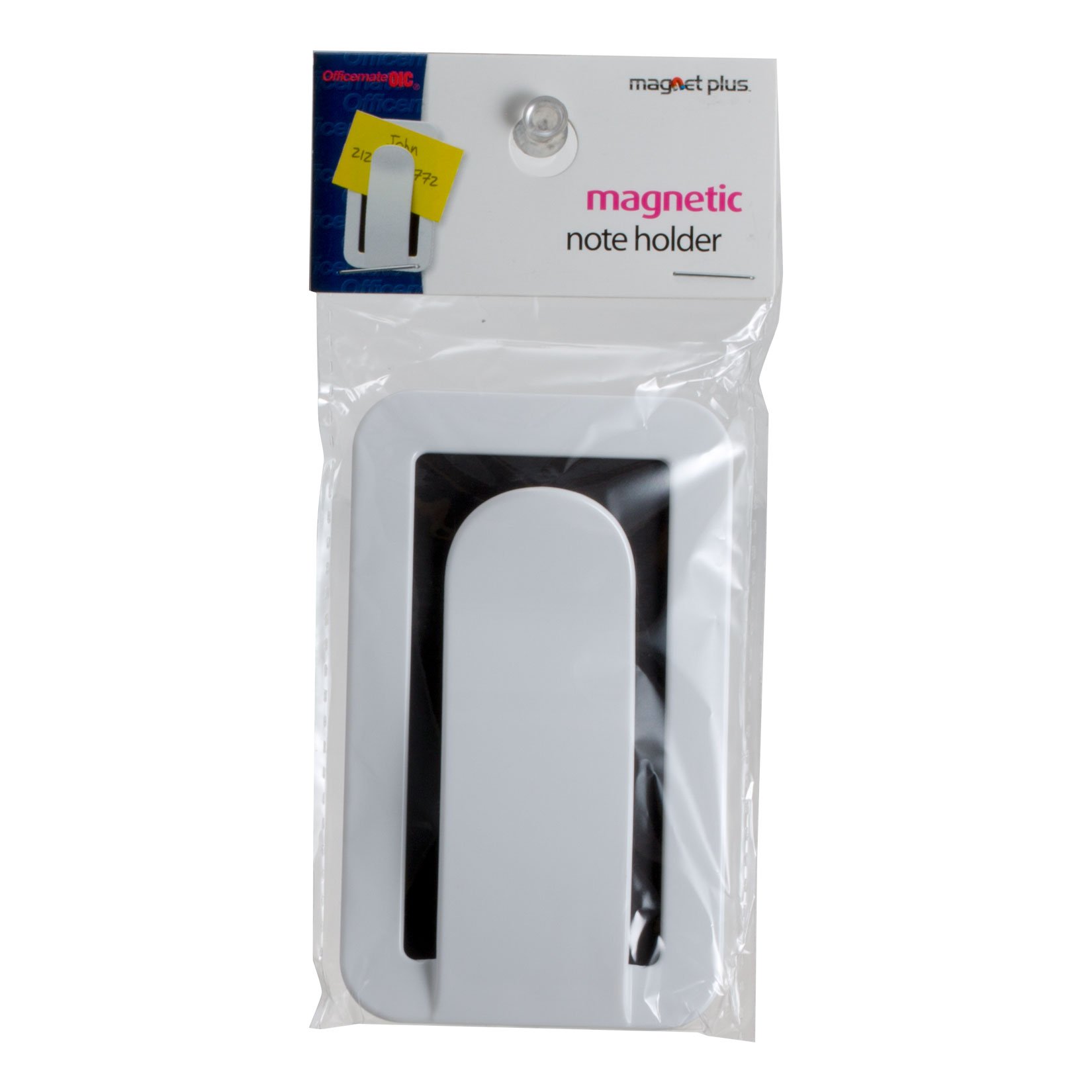 Officemate Magnet Plus Magnetic Envelope and Note Holder, White (92551) - Image 4