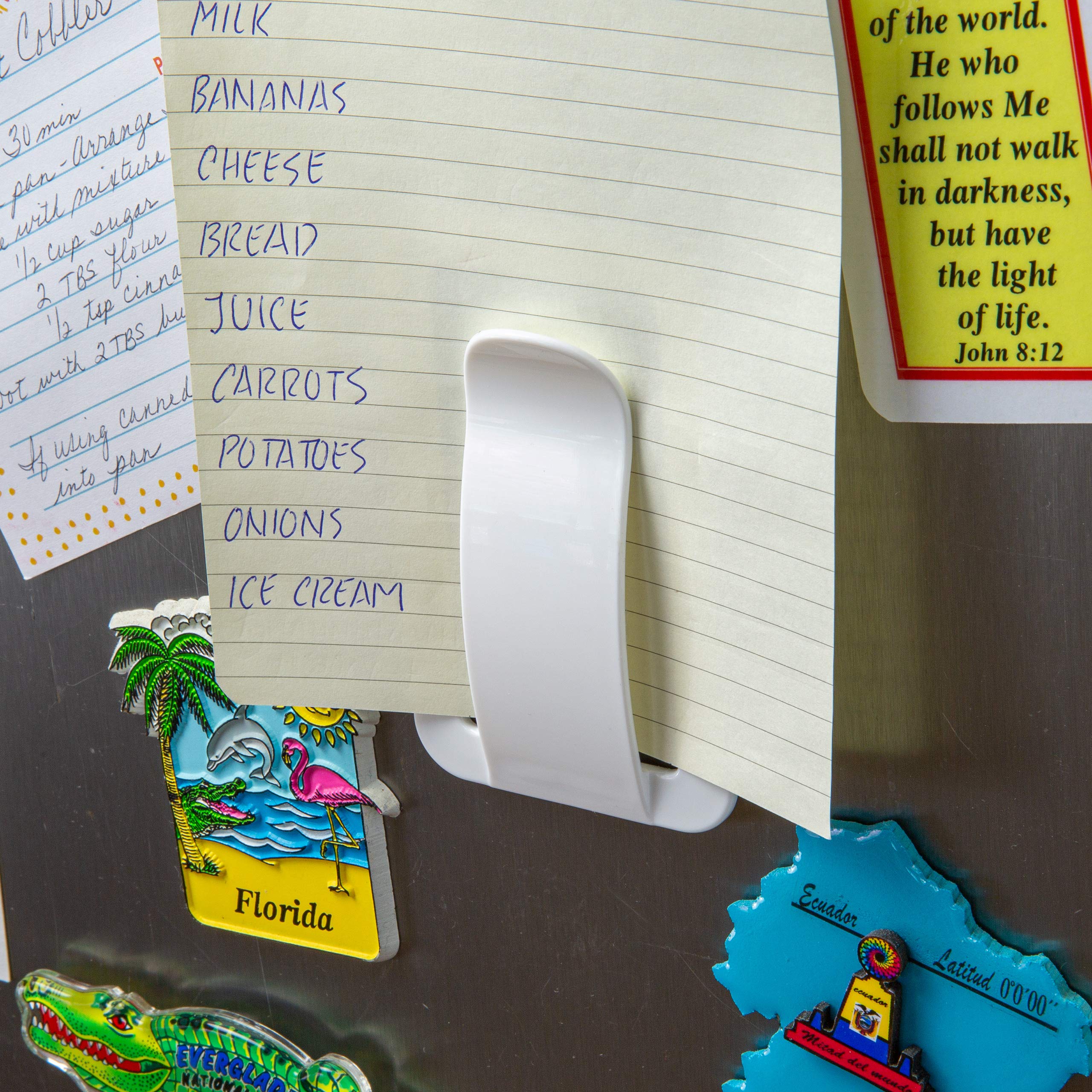 Officemate Magnet Plus Magnetic Envelope and Note Holder, White (92551) - Image 5