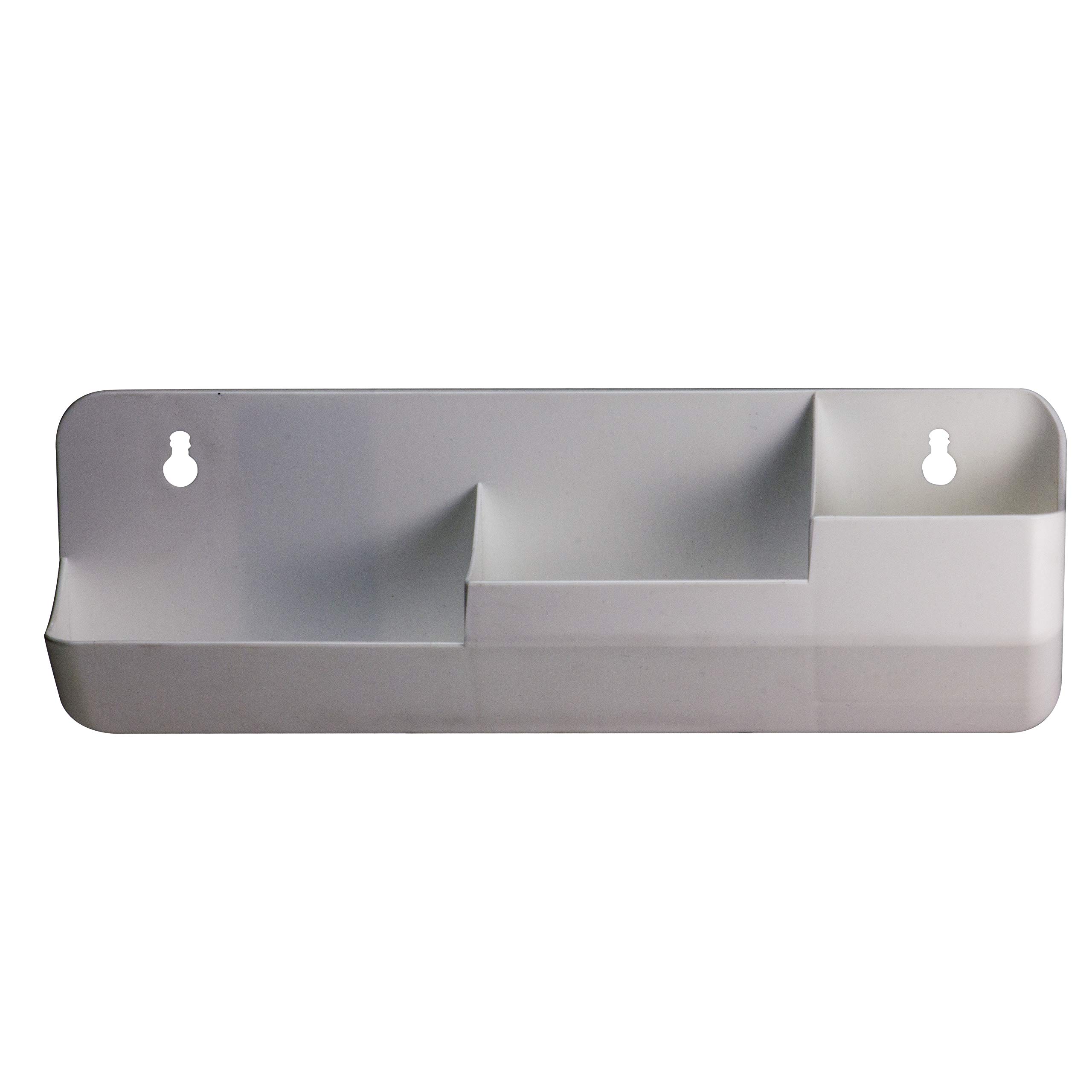 Officemate Magnet Plus Magnetic Supplies Organizer, 3 compartments, White (92544) - Image 5