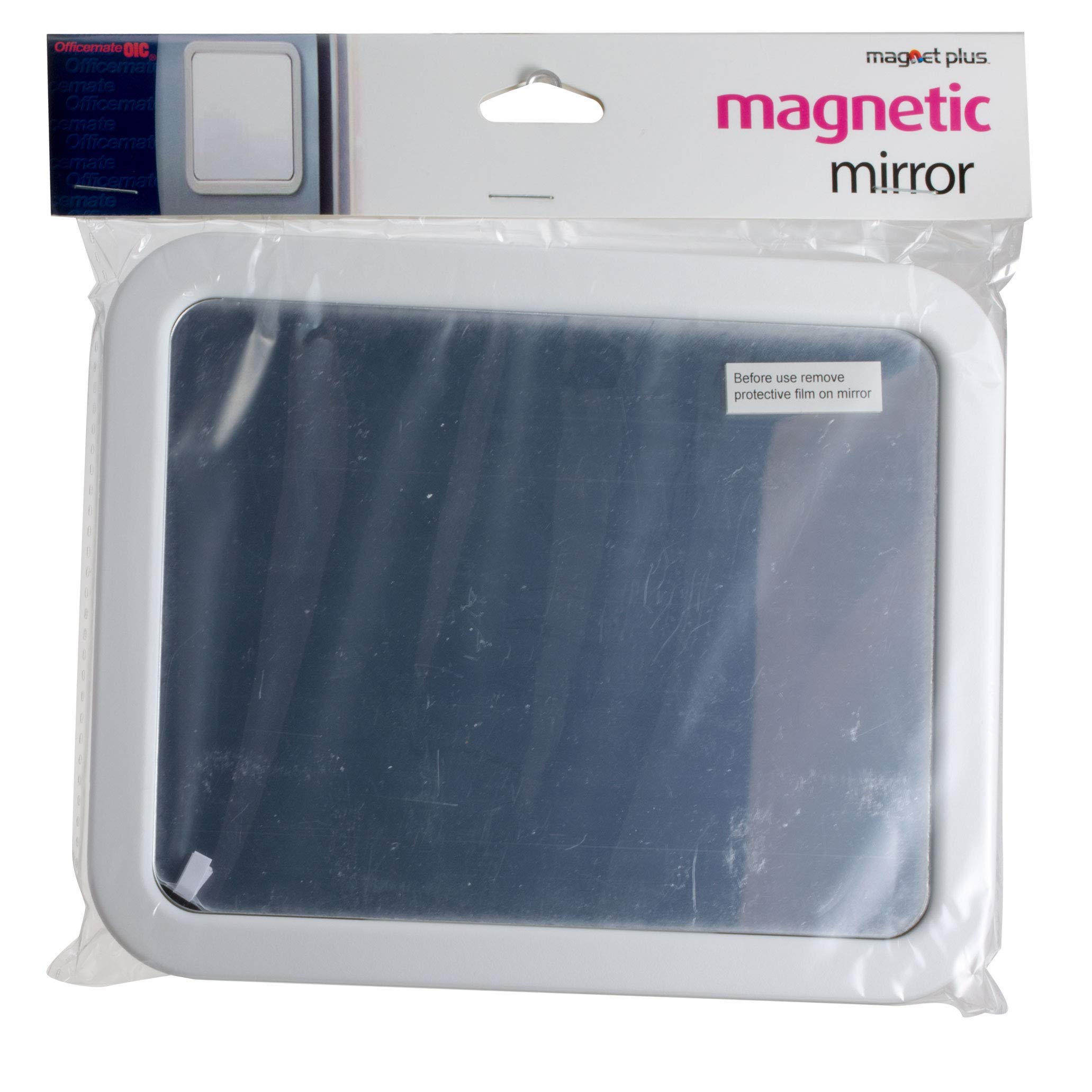 Officemate MagnetPlus Magnetic Mirror, White (92542) - Image 4