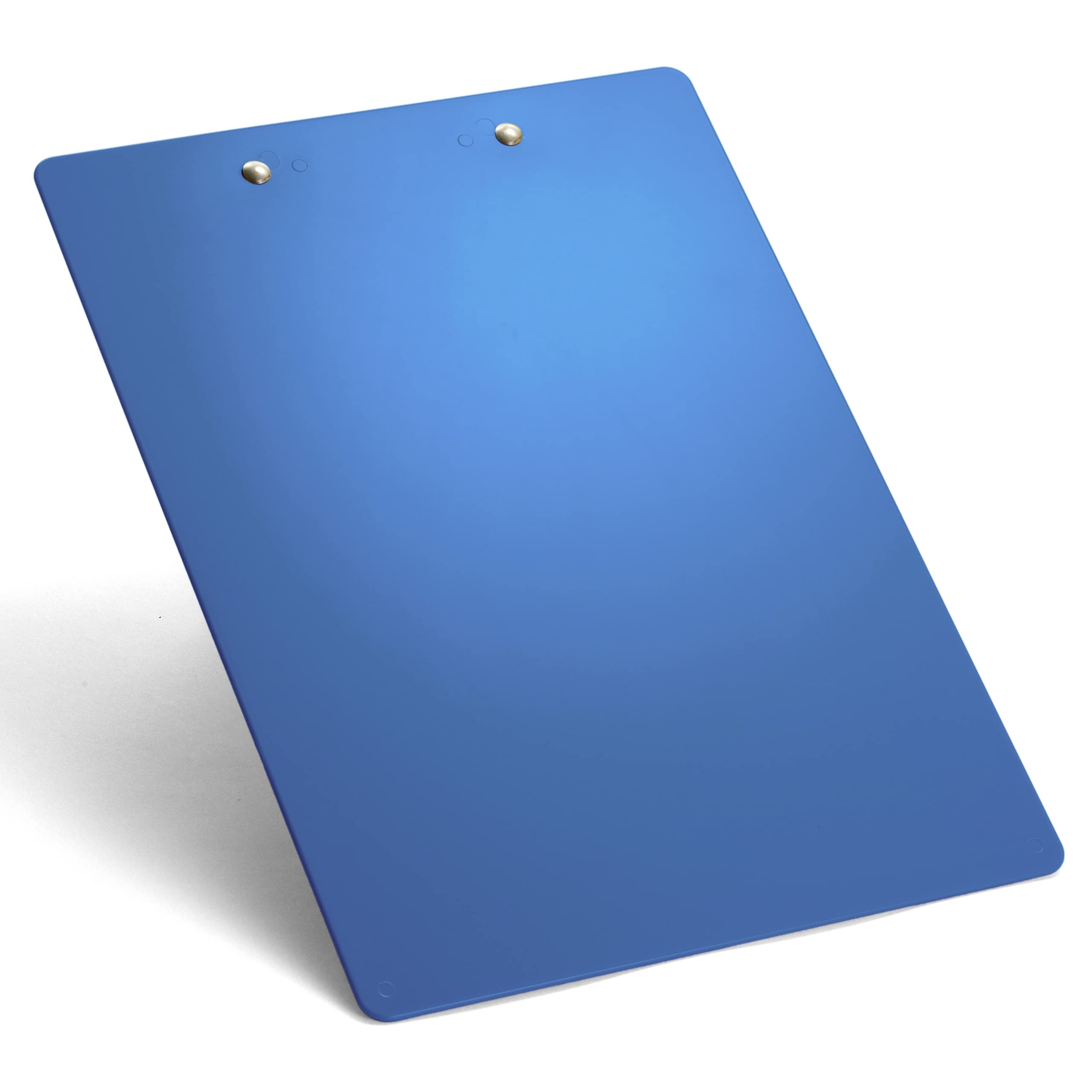 Officemate Plastic Clipboard, Letter Size, Arctic Blue, Pack of 6 (83088) - Image 4