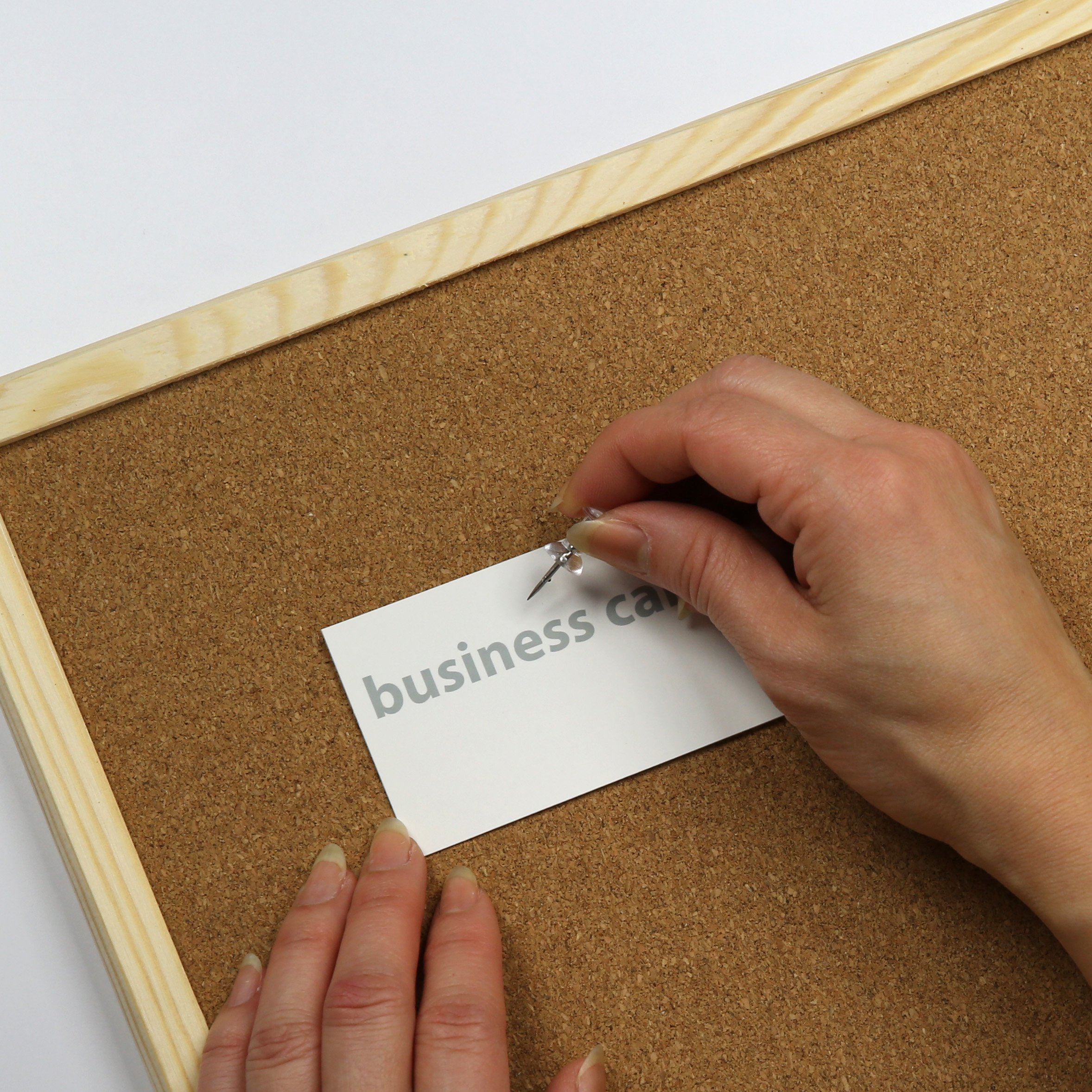 Officemate Push Pins, Clear, 200 Count (35711) - Image 3