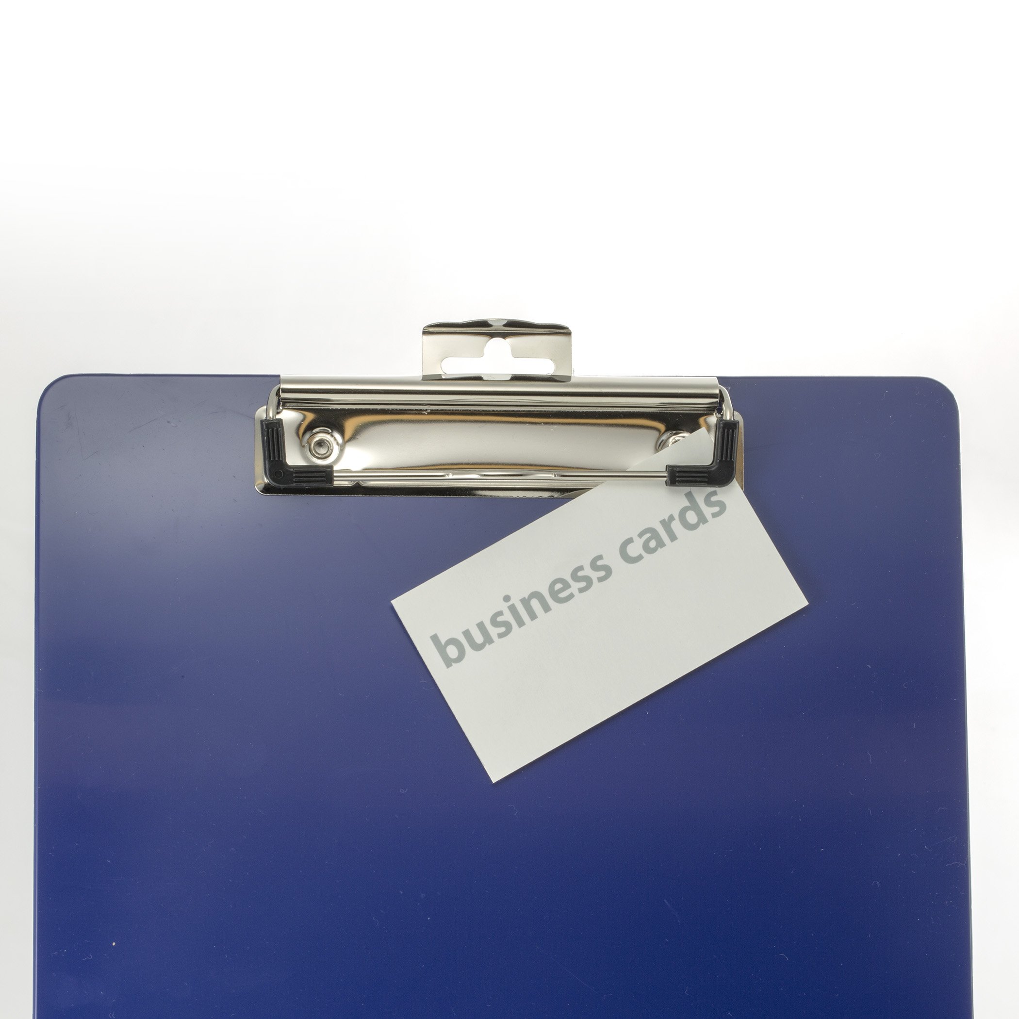 Officemate Recycled Plastic Clipboard, Letter Size, Blue, Pack of 6 (83081) - Image 3