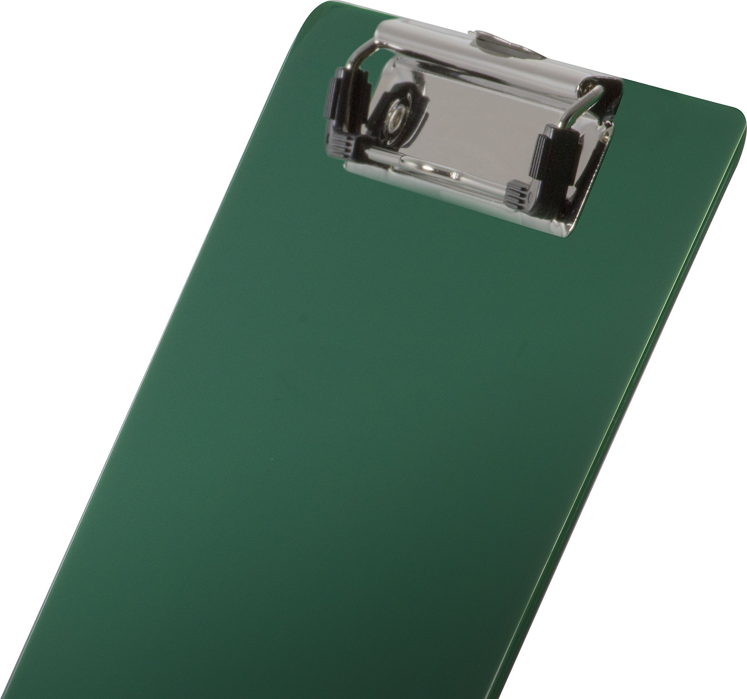 Officemate Recycled Plastic Clipboard, Letter Size, Green, Pack of 6 (83084) - Image 4