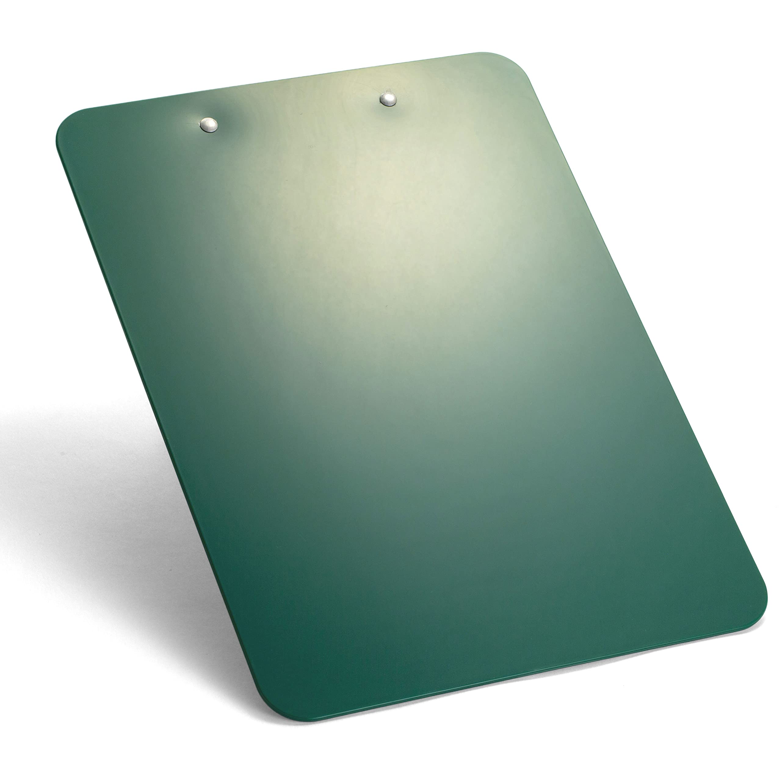 Officemate Recycled Plastic Clipboard, Letter Size, Green, Pack of 6 (83084) - Image 6