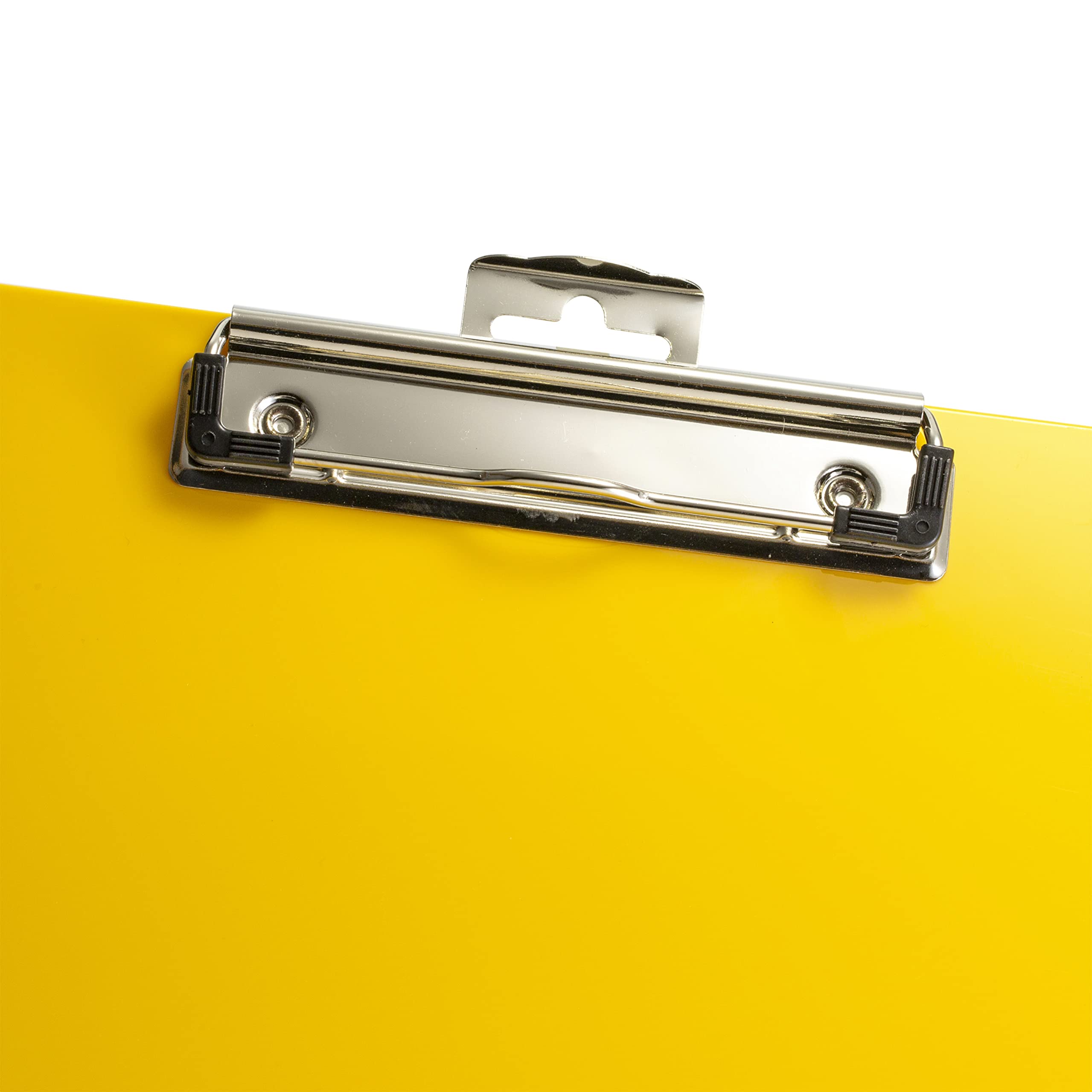 Officemate Recycled Plastic Clipboard, Letter Size, Yellow, Pack of 6 (83082) - Image 5