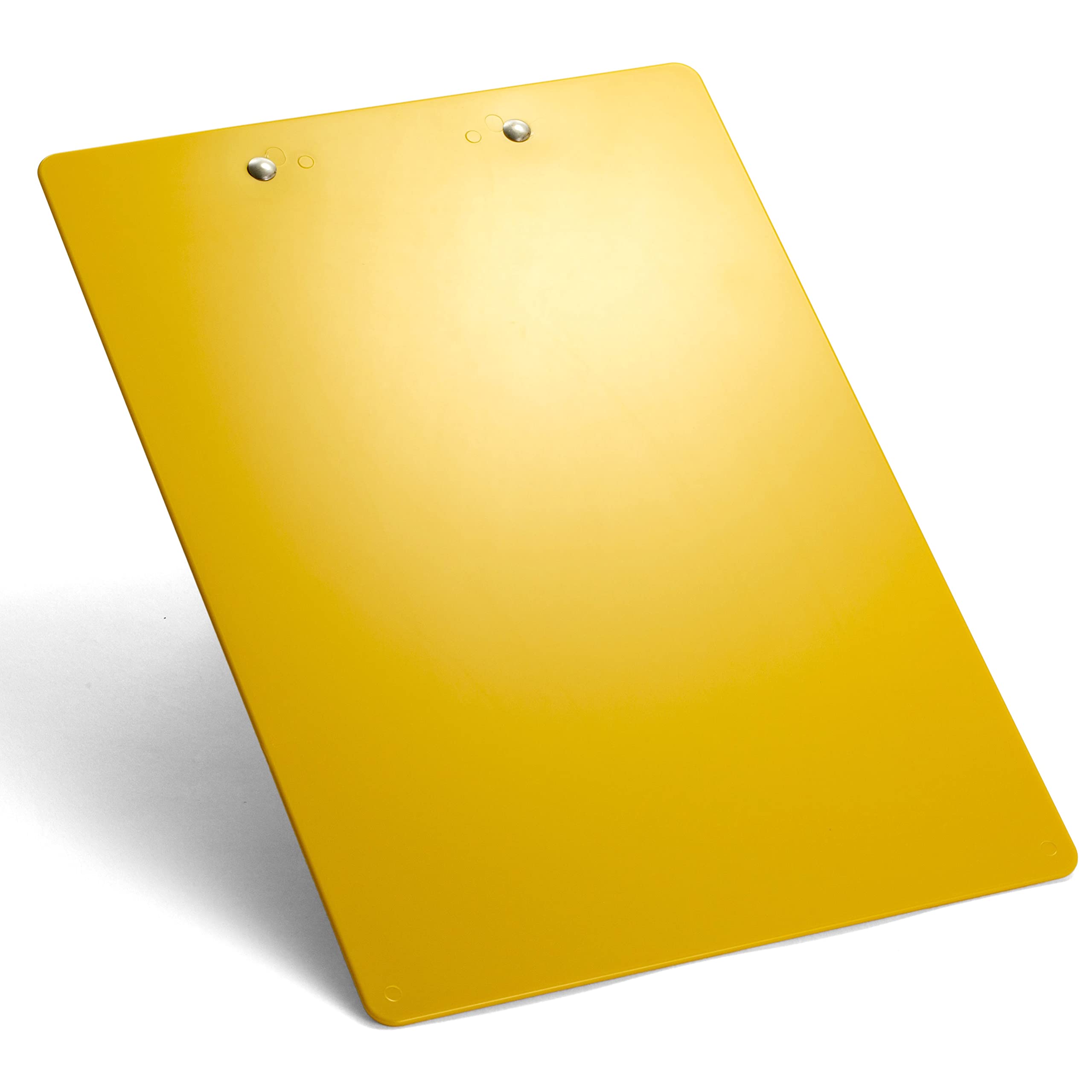 Officemate Recycled Plastic Clipboard, Letter Size, Yellow, Pack of 6 (83082) - Image 6
