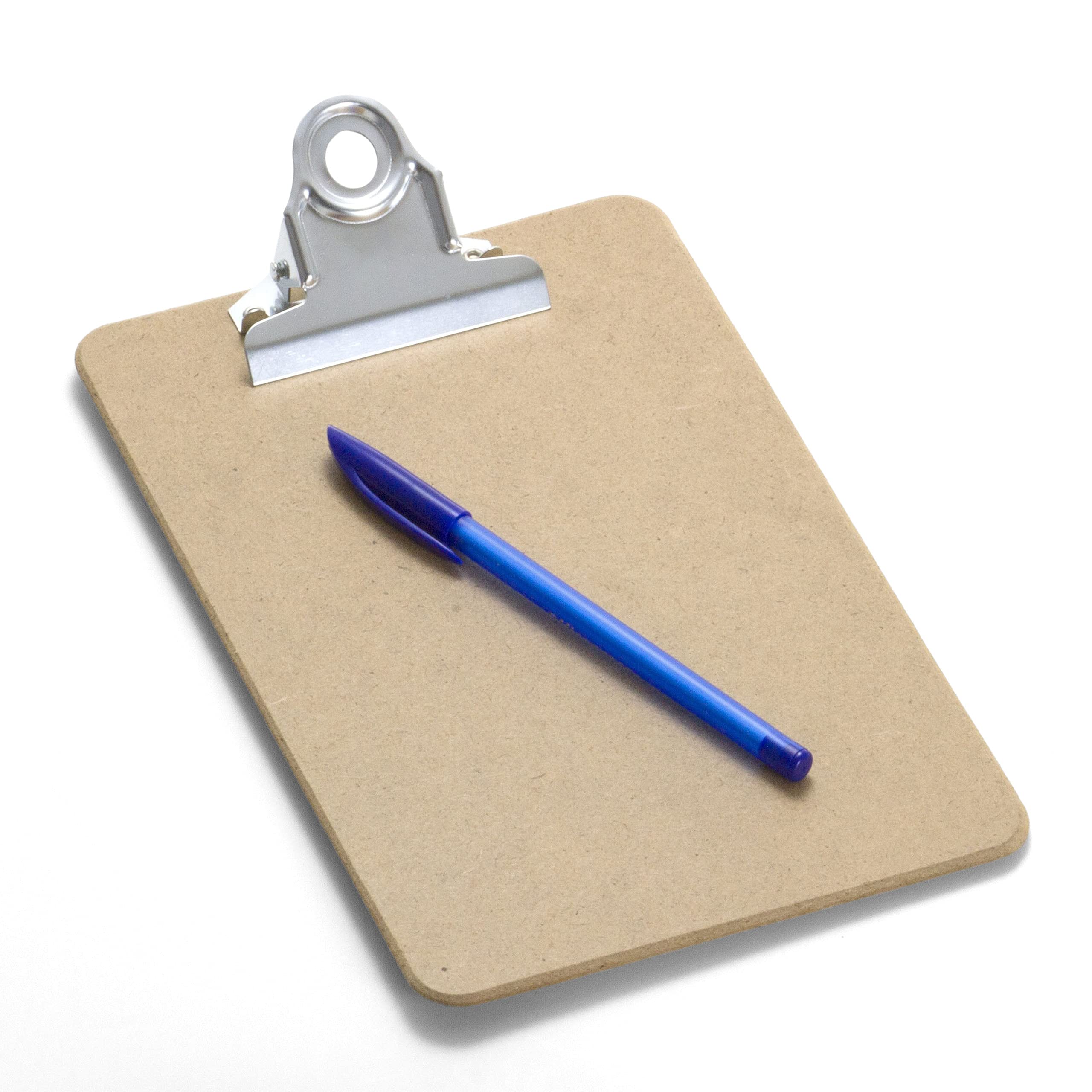 Officemate Recycled Wood Clipboard, 3 Inch Clip, 1 Pack Clipboard, Memo Size (6 x9 Inches), Brown (83103) - Image 3