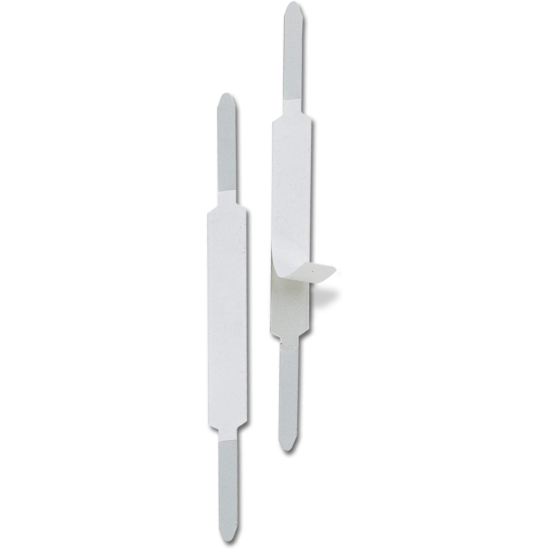 Officemate Self Adhesive Prong Paper Fasteners, Matte Steel Finish, 1 inch Capacity, 2.75 inch Base, Box of 100 (99857) - Image 4