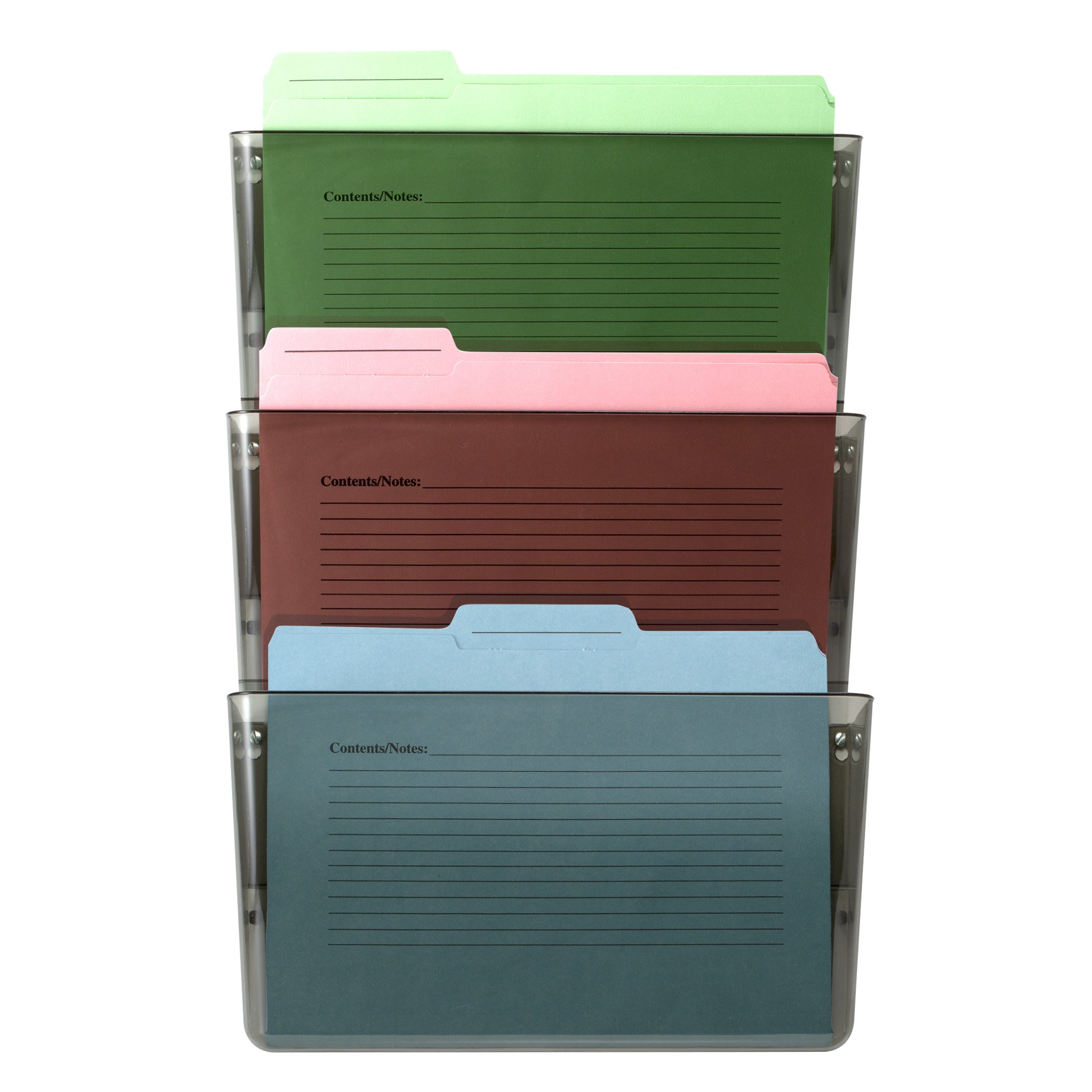 Officemate Wall Mountable Space-Saving Files (OIC21421) - Image 4