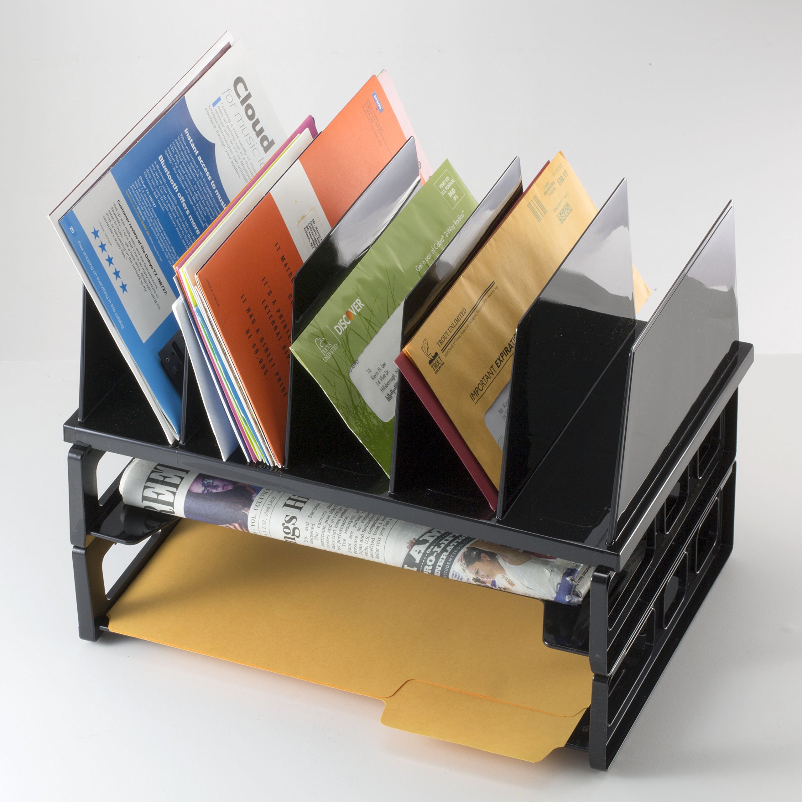 OIC Officemate Tray/Sorter Combo (OIC22102) - Image 4