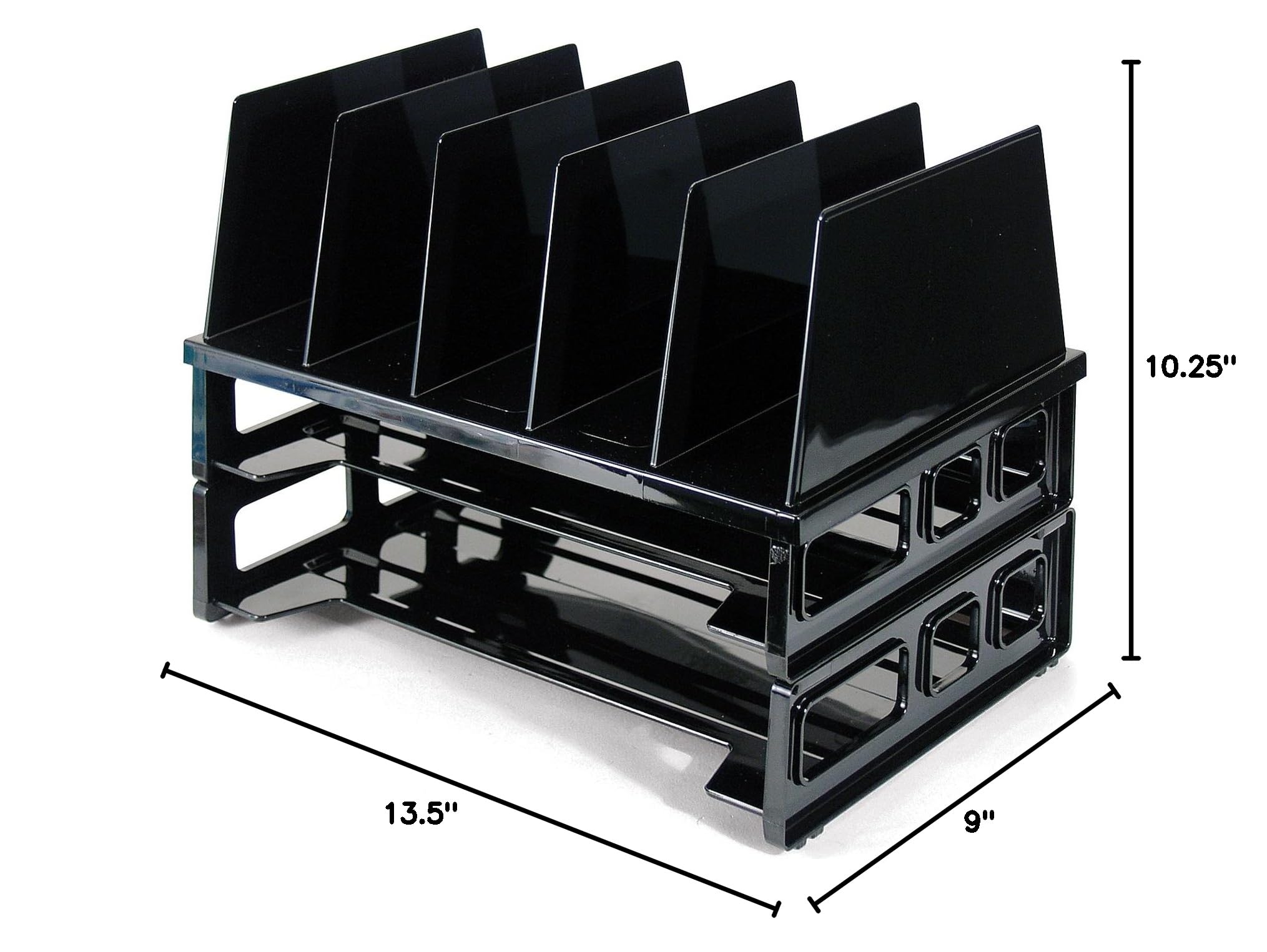 OIC Officemate Tray/Sorter Combo (OIC22102) - Image 6